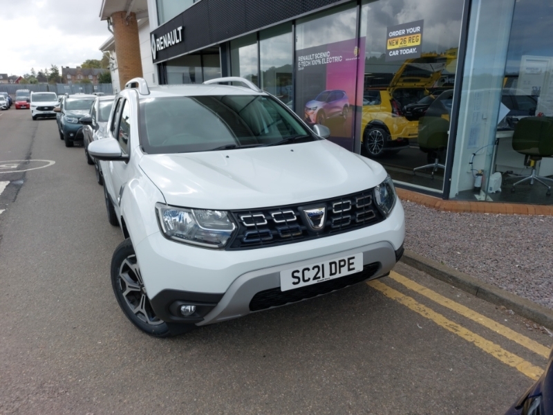 Dacia Duster 1.5 Blue Dci Prestige White