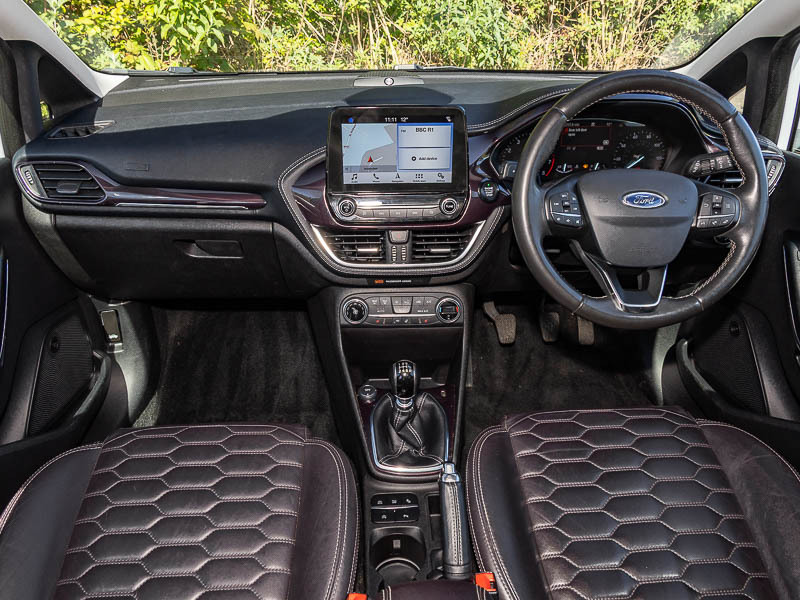 Ford Fiesta 1.0 Ecoboost HY68BCZ White #3