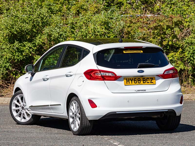 Ford Fiesta 1.0 Ecoboost HY68BCZ White #2