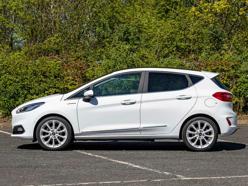 Ford Fiesta 1.0 Ecoboost HY68BCZ White #4
