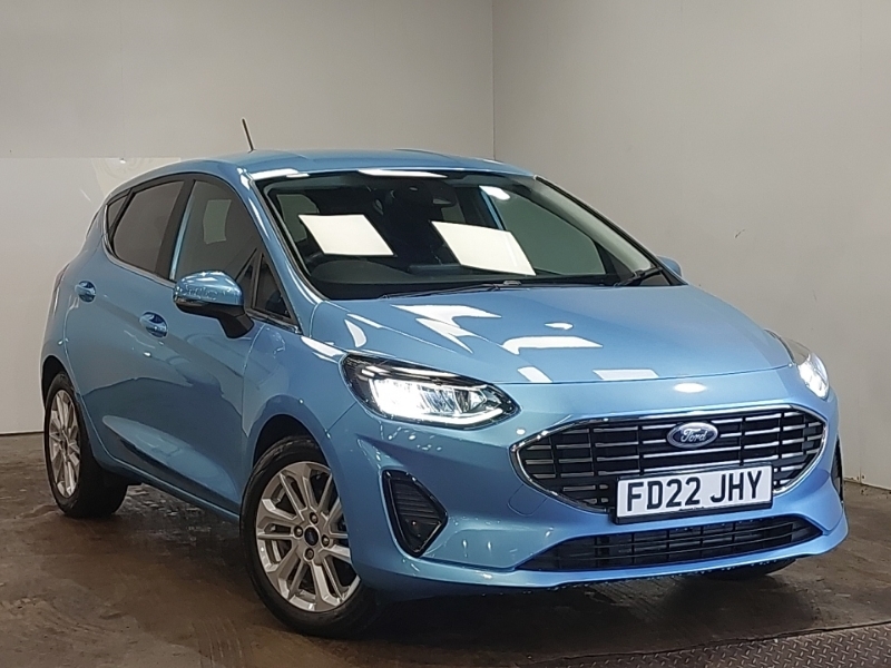 Ford Fiesta 1.0 Ecoboost Hybrid Mhev 125 Titanium Blue