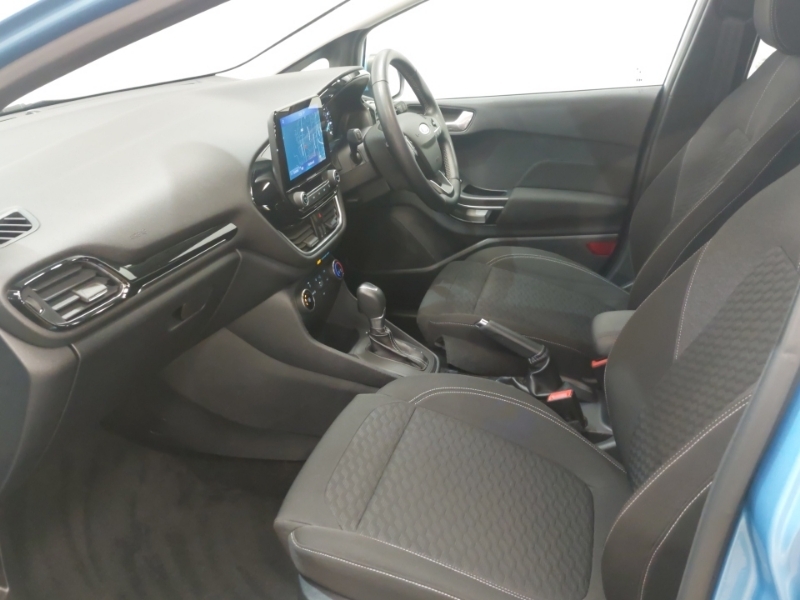 Ford Fiesta 1.0 Ecoboost Hybrid Mhev 125 Titanium FD22JHY Blue #5