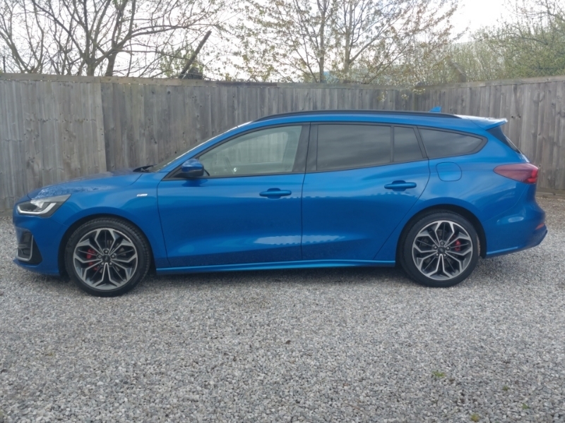 Ford Focus 1.0 Ecoboost Hybrid Mhev 155 St-line Vign MX23UKU Blue #4