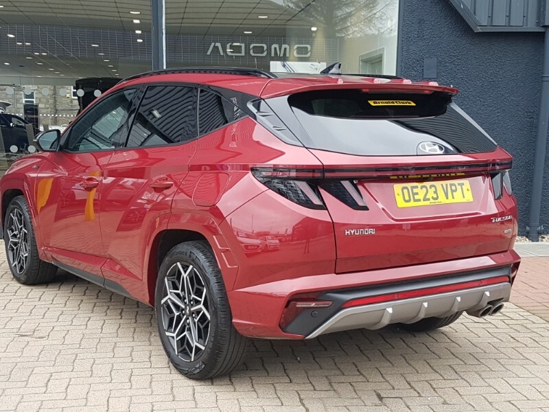 Hyundai Tucson 1.6 Tgdi 48V Mhd 180 N Line S 4Wd Dct OE23VPT Red #2