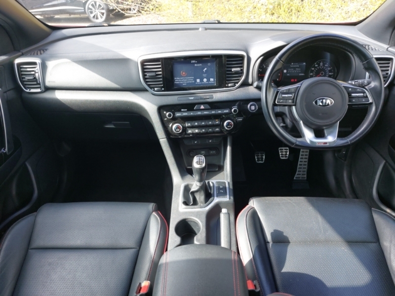 Kia Sportage 1.6T Gdi Isg Gt-line LC69HLH Red #3