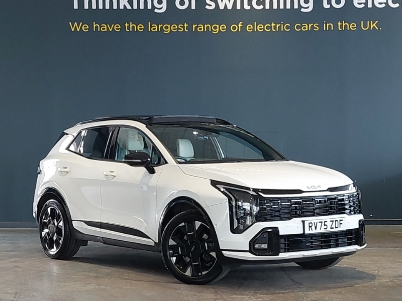 Kia Sportage 1.6T Gdi Hev Gt-line S White