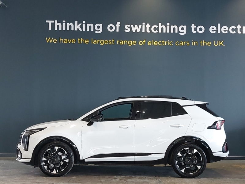 Kia Sportage 1.6T Gdi Hev Gt-line S RV75ZDF White #4