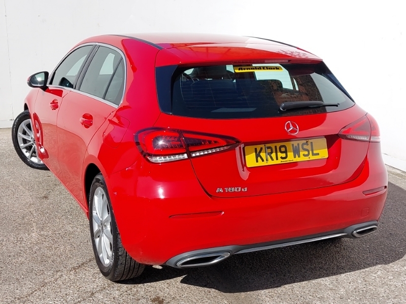 Mercedes-Benz A Class A180d Sport KR19WSL Red #2