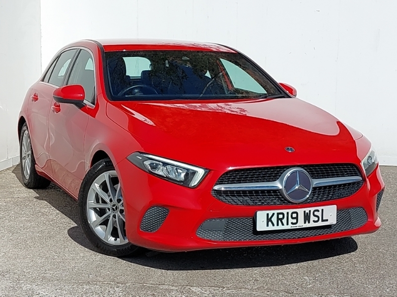 Mercedes-Benz A Class A180d Sport Red