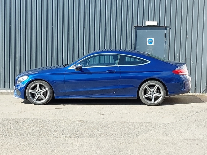 Mercedes-Benz C Class C220d Amg Line LO18BUA Blue #4