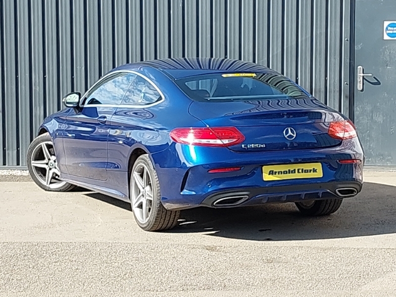 Mercedes-Benz C Class C220d Amg Line LO18BUA Blue #2