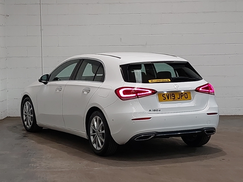 Mercedes-Benz A Class A180d Sport Premium SV19JPO White #2