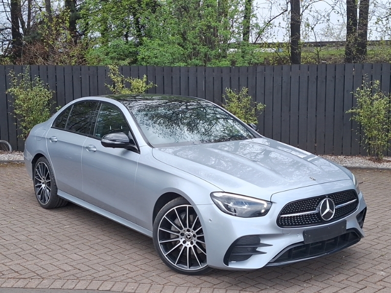 Mercedes-Benz E Class E220d 200 Amg Line Night Ed Prem 9G-tronic Silver