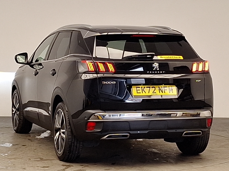 Peugeot 3008 1.5 Bluehdi Gt Premium Eat8 EK72NFM Black #2
