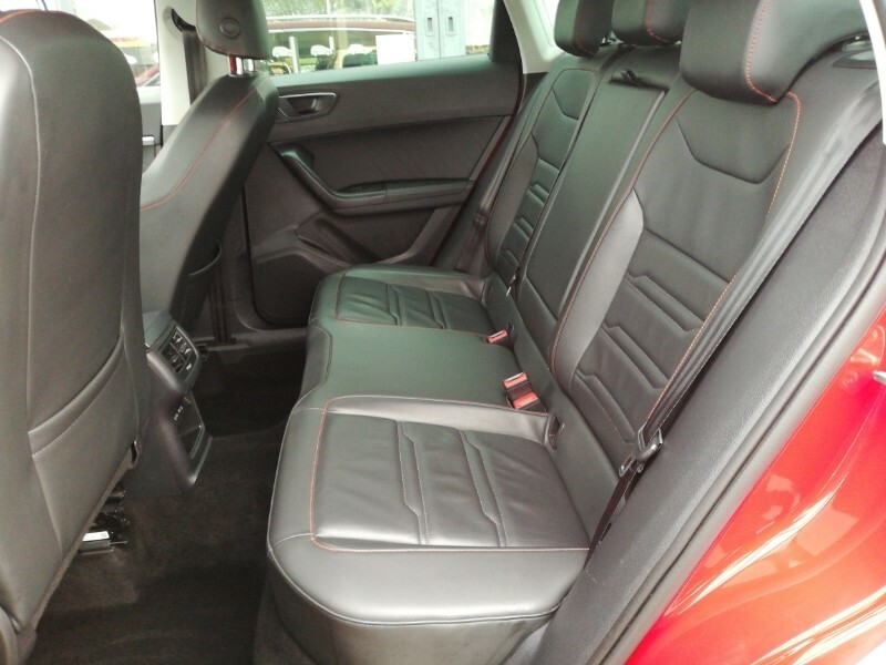 Seat Ateca Estate 2.0 Tdi 150 Fr Sport Dsg 4Drive NU21BGX Red #6