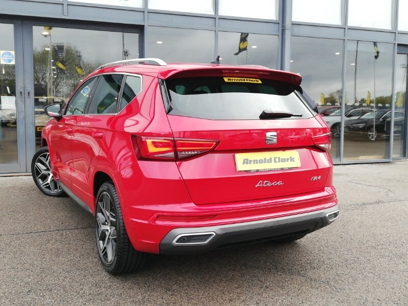 Seat Ateca Estate 2.0 Tdi 150 Fr Sport Dsg 4Drive NU21BGX Red #2