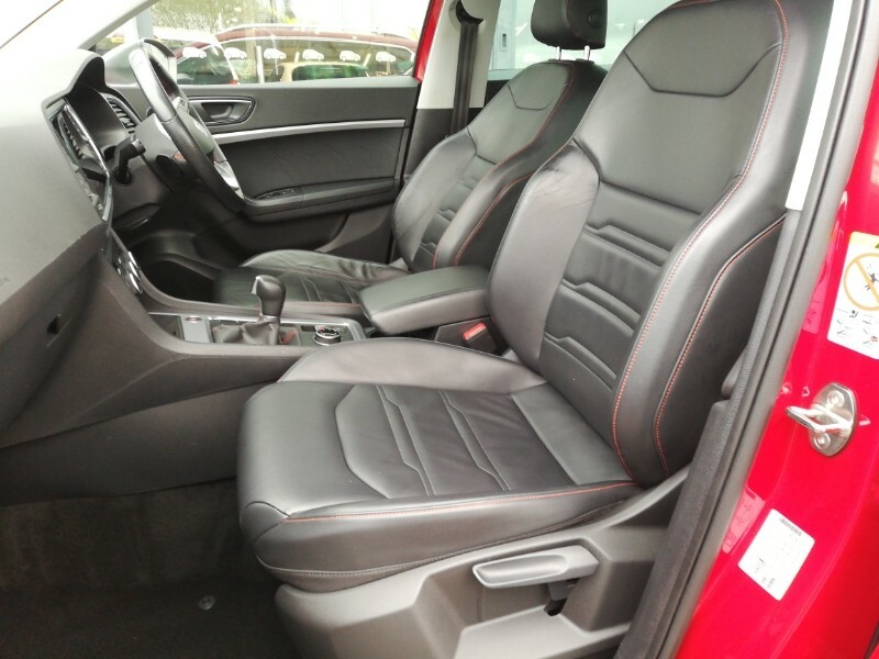 Seat Ateca Estate 2.0 Tdi 150 Fr Sport Dsg 4Drive NU21BGX Red #5