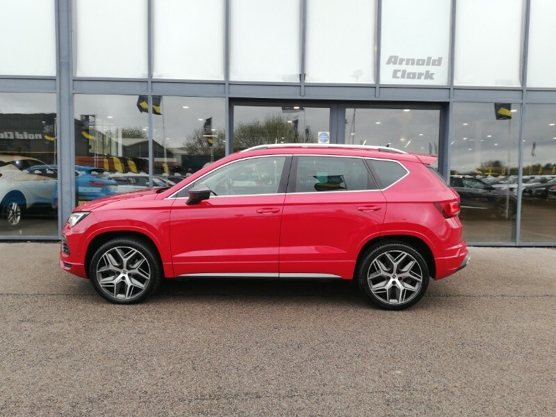 Seat Ateca Estate 2.0 Tdi 150 Fr Sport Dsg 4Drive NU21BGX Red #4