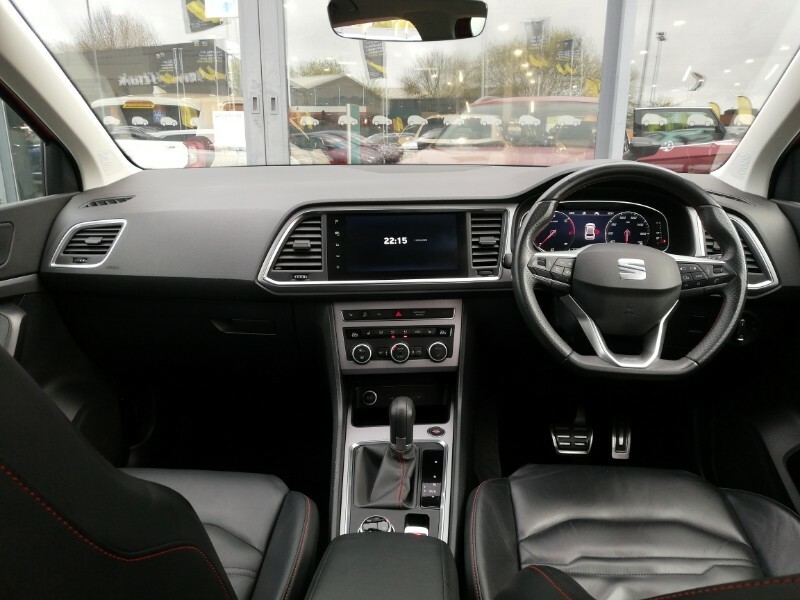 Seat Ateca Estate 2.0 Tdi 150 Fr Sport Dsg 4Drive NU21BGX Red #3