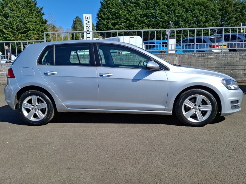 Volkswagen Golf 1.6 Tdi 110 Match Edition SG17YUD Silver #4