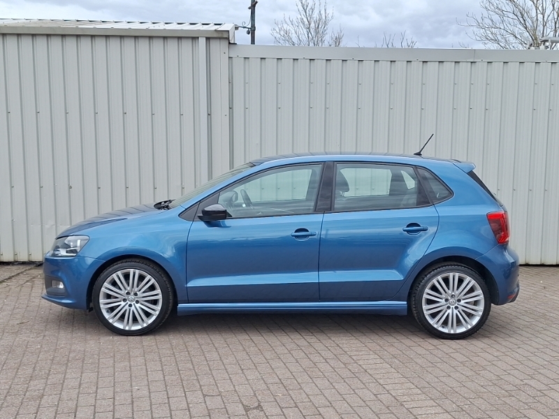 Volkswagen Polo 1.4 Tsi Act Bluegt Dsg Blue #4
