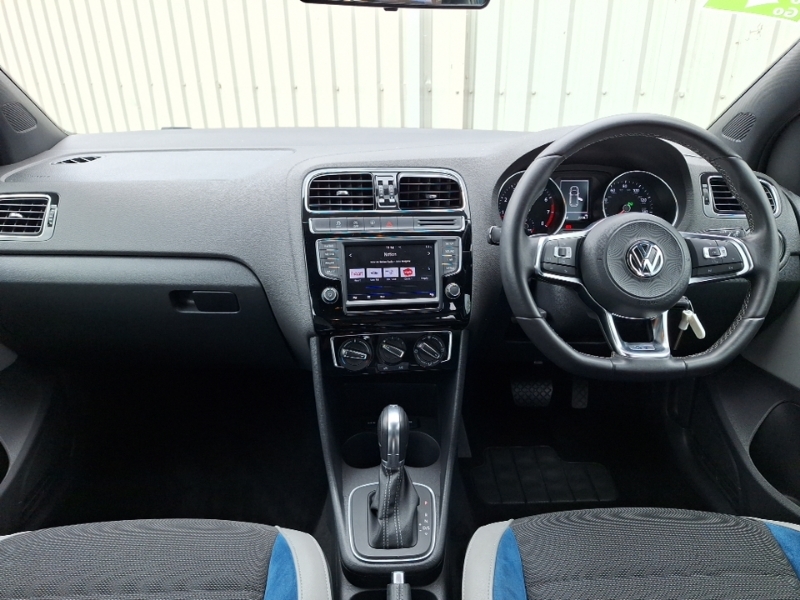 Volkswagen Polo 1.4 Tsi Act Bluegt Dsg Blue #3