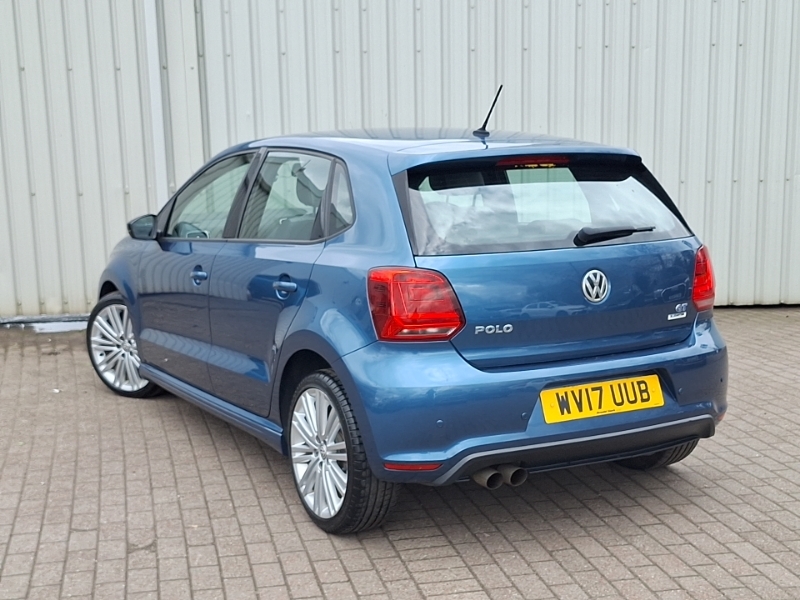 Volkswagen Polo 1.4 Tsi Act Bluegt Dsg Blue #2