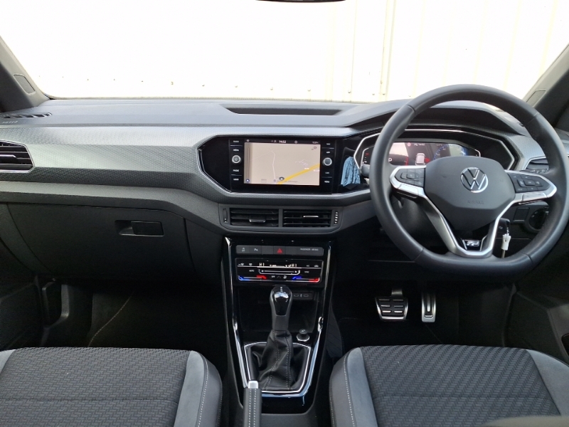 Volkswagen T-Cross 1.0 Tsi 110 R-line Dsg SB73VDN White #3