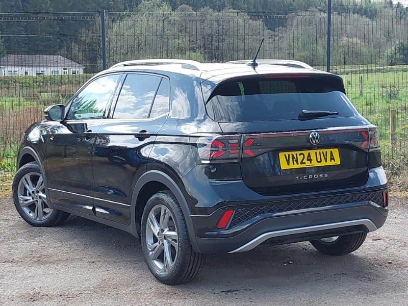 Volkswagen T-Cross 1.5 Tsi R-line Dsg Black #2