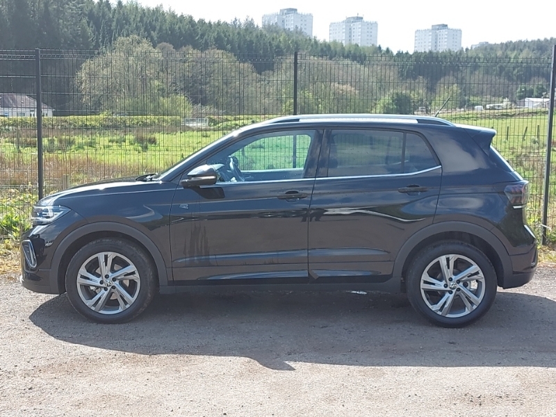 Volkswagen T-Cross 1.5 Tsi R-line Dsg Black #4