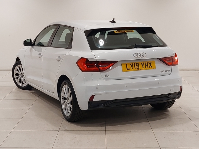 Audi A1 30 Tfsi Sport LY19YHX White #2