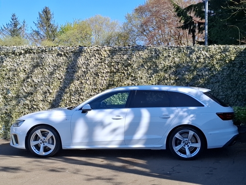 Audi A4 40 Tfsi 204 S Line S Tronic Tech Pack DG24BPO White #4