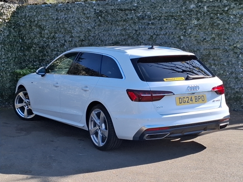 Audi A4 40 Tfsi 204 S Line S Tronic Tech Pack DG24BPO White #2