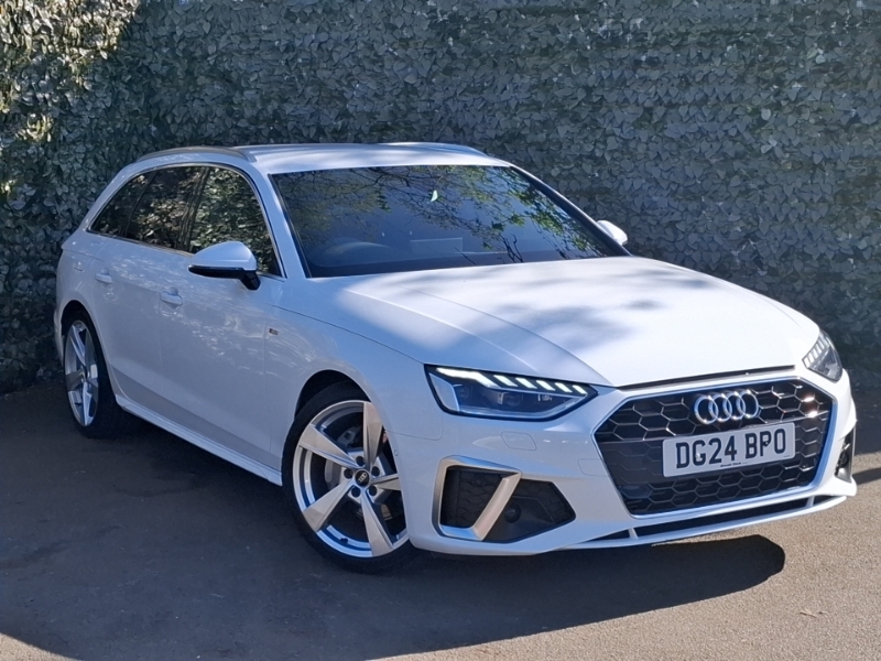 Audi A4 40 Tfsi 204 S Line S Tronic Tech Pack White
