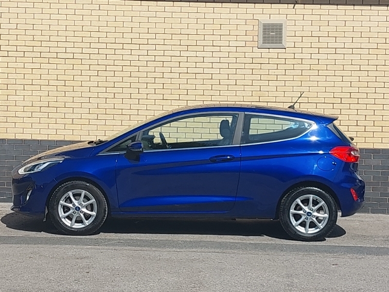 Ford Fiesta 1.0 Ecoboost Zetec XNZ7263 Blue #4
