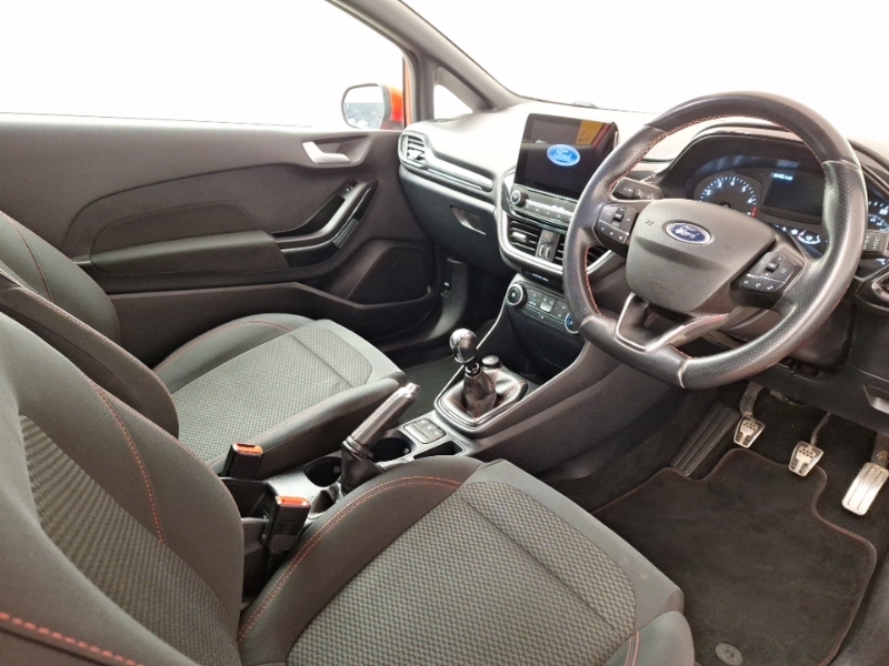 Ford Fiesta 1.0 Ecoboost 125 Sport Van FY70TXN Red #3