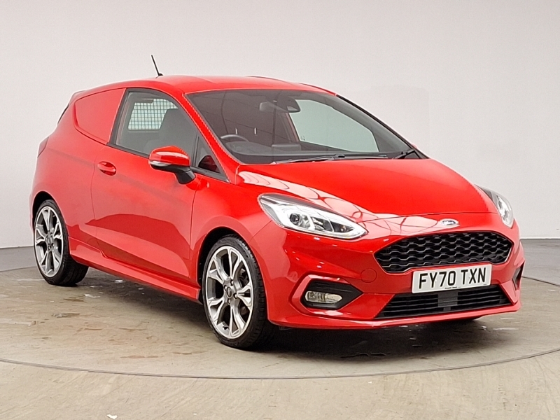 Ford Fiesta 1.0 Ecoboost 125 Sport Van Red
