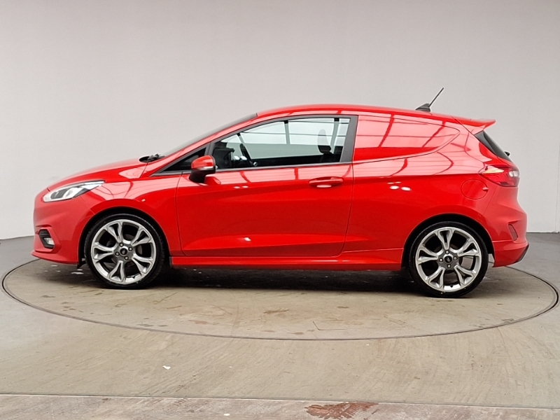 Ford Fiesta 1.0 Ecoboost 125 Sport Van FY70TXN Red #4