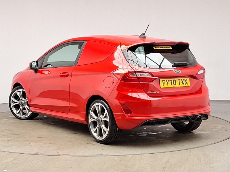 Ford Fiesta 1.0 Ecoboost 125 Sport Van FY70TXN Red #2