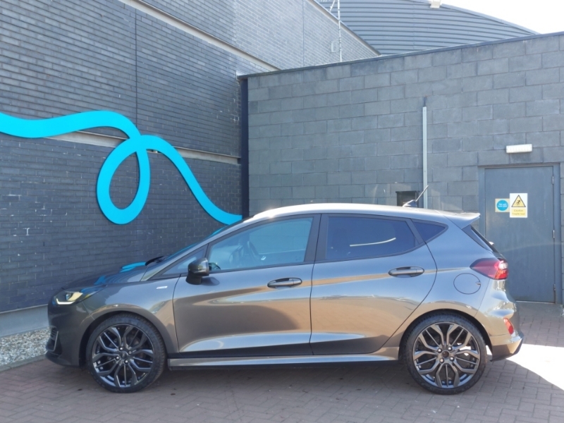 Ford Fiesta 1.0 Ecoboost St-line Vignale YR22HGA Grey #4