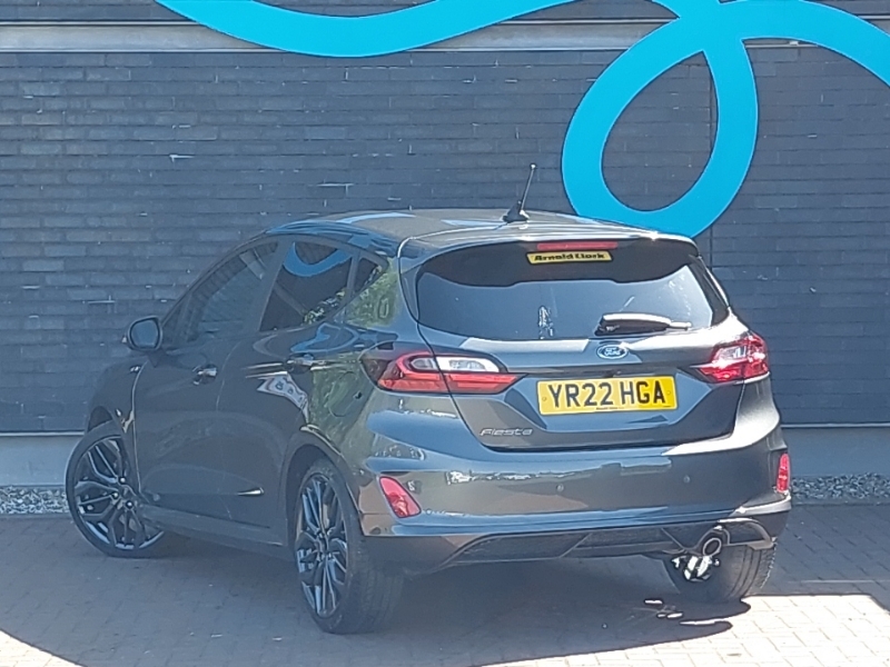 Ford Fiesta 1.0 Ecoboost St-line Vignale YR22HGA Grey #2