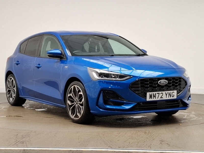 Ford Focus 1.0 Ecoboost Hybrid Mhev 155 St-line X Blue