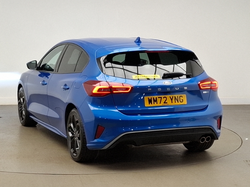 Ford Focus 1.0 Ecoboost Hybrid Mhev 155 St-line X WM72YNG Blue #2