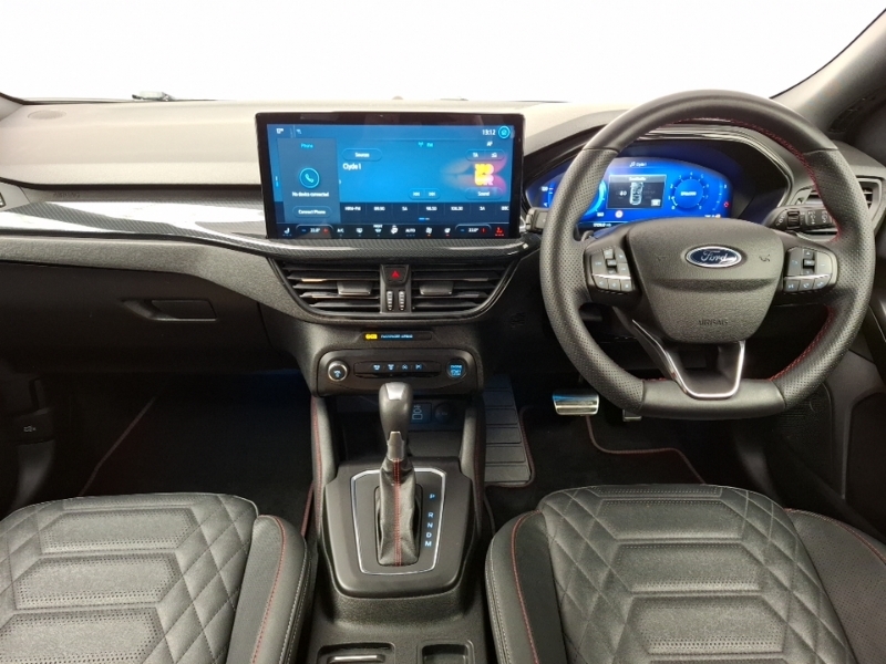 Ford Focus 1.0 Ecoboost Hybrid Mhev 155 St-line X WM72YNG Blue #3