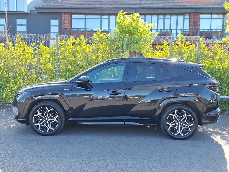 Hyundai Tucson 1.6 Tgdi 48V Mhd 180 N Line S 4Wd Dct OW23MVH Black #4