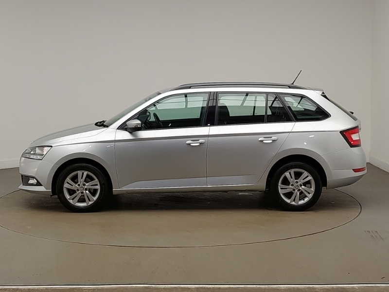 Skoda Fabia 1.0 Tsi Se GF69YTH Silver #4