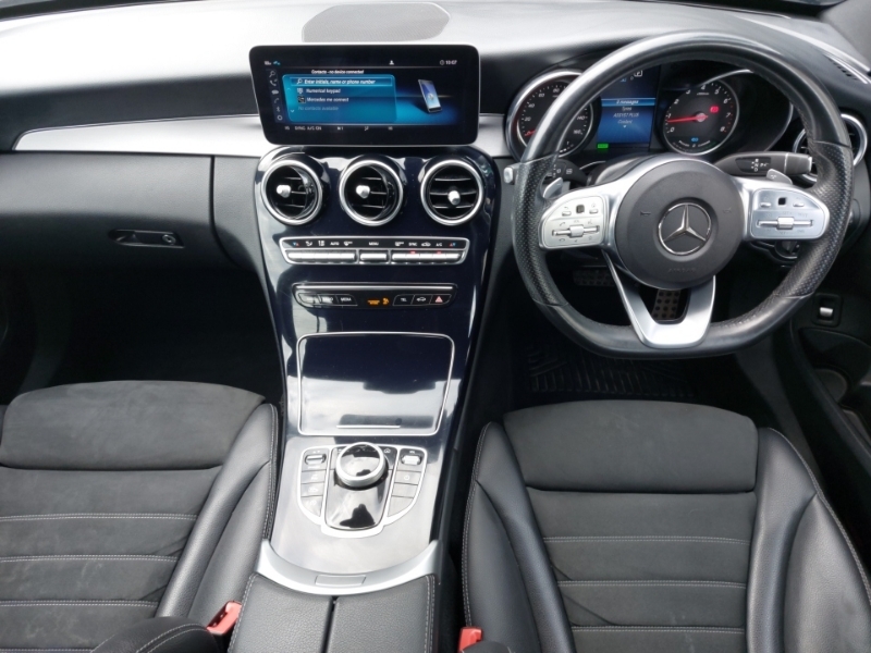 Mercedes-Benz C Class C200 Amg Line 9G-tronic LM68RHO Black #3