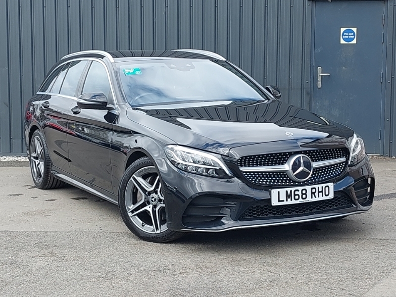 Mercedes-Benz C Class C200 Amg Line 9G-tronic Black