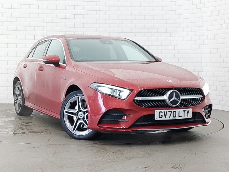 Mercedes-Benz A Class A250e Amg Line Red