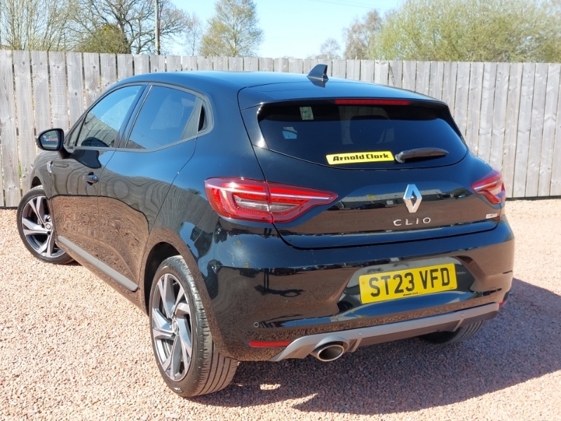 Renault Clio 1.0 Tce 90 Rs Line ST23VFD Black #2